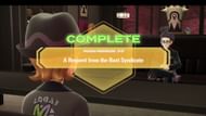 A Request from the Rust Syndicate walkthrough: Interacting with Corbeau concludes the mission (Image via The Pokemon Company|| OnGame MultiGaming on YouTube)